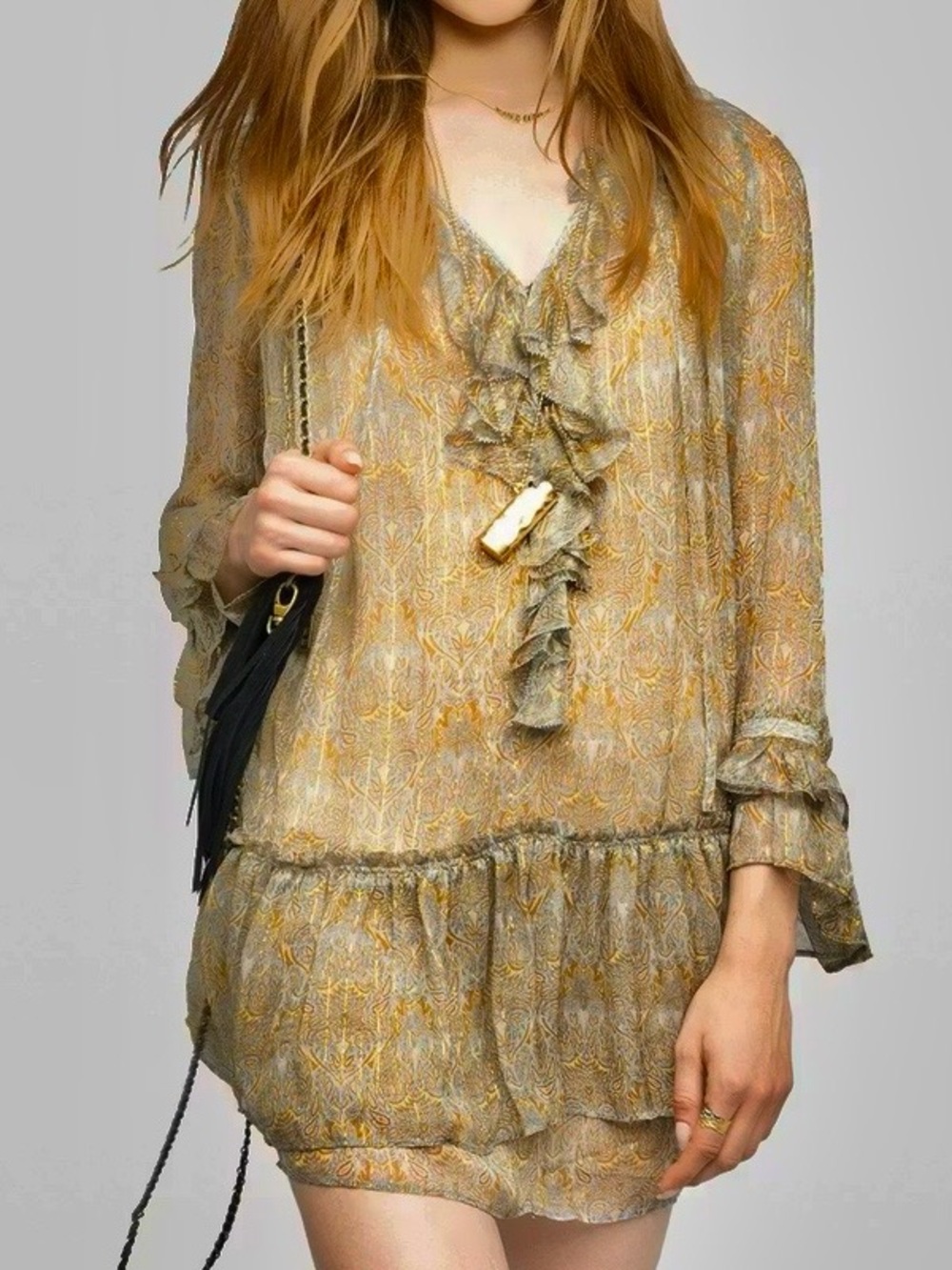 Zadig & Voltaire Ralicd dress, NWT, S - Picture 7 of 14